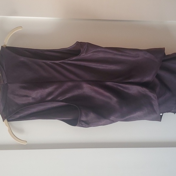 Helmut Lang Glass Suiting Drape front wrap tank blouse - Picture 4 of 4